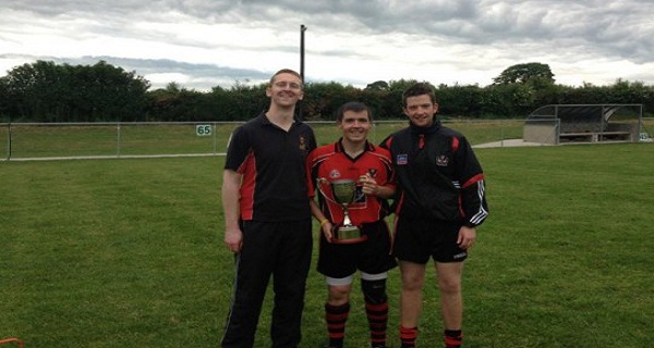 Alan Sheedy (Captain) and Management team of Football North Cork 2012